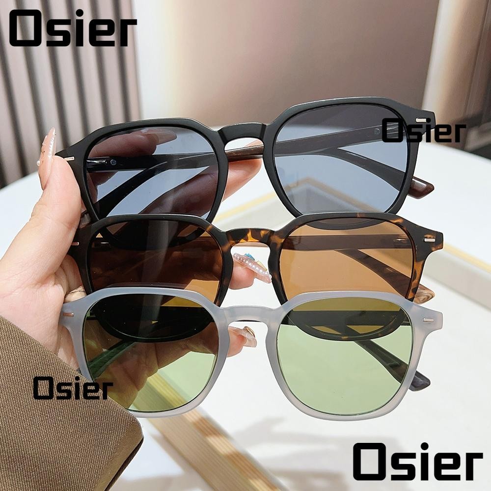 OSIER Square Shades, เลียนแบบลายไม้ Series แว่นตากันแดดผู้ชาย, อิน ...