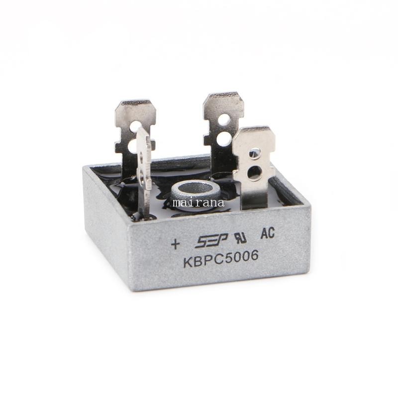 MT KBPC5006 Power Bridge Rectifier 50A 600V โลหะสําหรับกรณีไดโอดสะพาน ...
