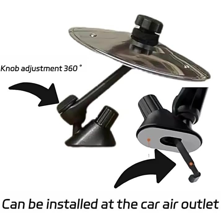 Car Crash Cymbal, Auto Cymbals Air Vent, Eisen-Auto