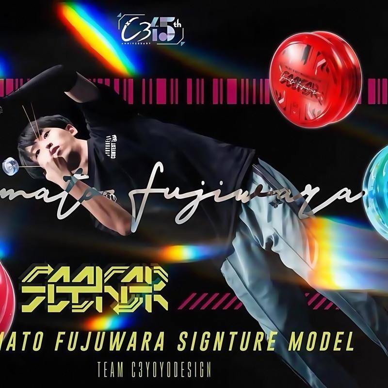 C3yoyodesign Seeker 2A Fujiwara Yamato Signature Yoyo | Shopee