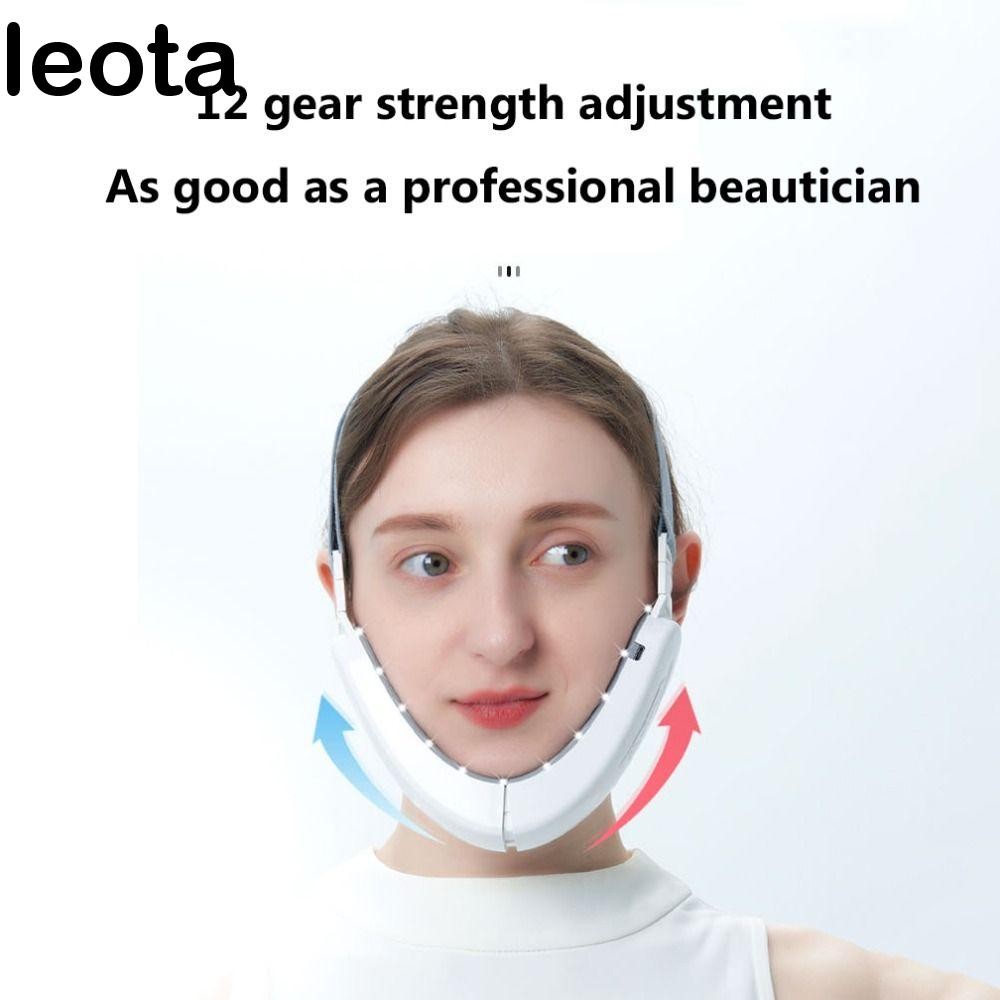 LEOTA Micro Current Face Molding Instrument Double Chin 12-Speed แบบ ...