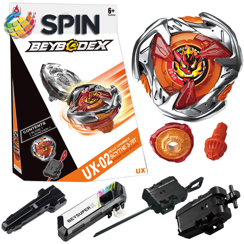 Bey X UX-02 Hell Shammer Gyro X พร้อม Launcher LED Grip ชุดสําหรับ ...