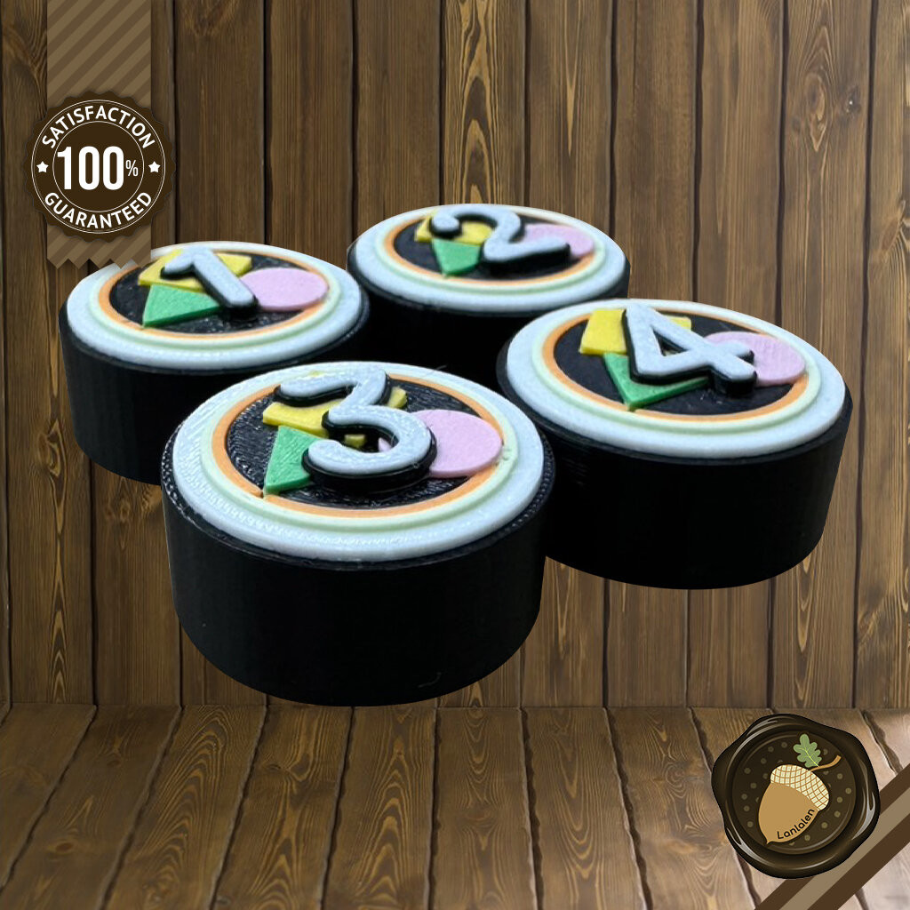 Gimbap: Score token (4 pcs) [TH] Accesorries Board Game บอร์ดเกม ...