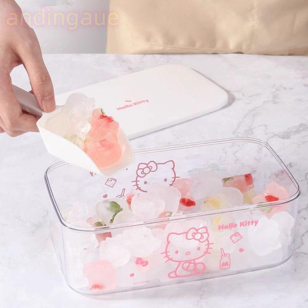 ANDIN Hello Kitty Ice Cube แม่พิมพ์,วัสดุซิลิโคน Ice Cube แม่พิมพ์ ...