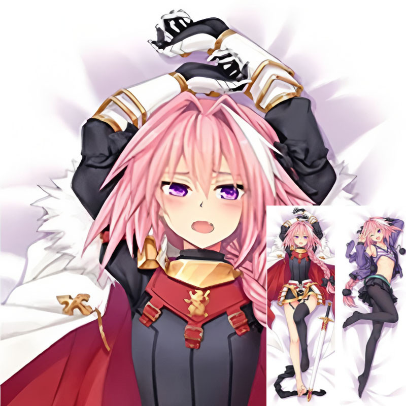 Astolfo Rider Fate/apocrypha Dakimakura อะนิเมะหมอน 2 พิมพ์ด้านข้างนุ่ม ...