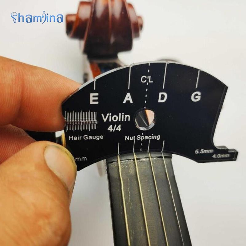 [Shamjina] 1/2 3/4 4/4 VIOLIN BRIDGE MOLD TEMPLATE REPAIR TOOL สําหรับ ...