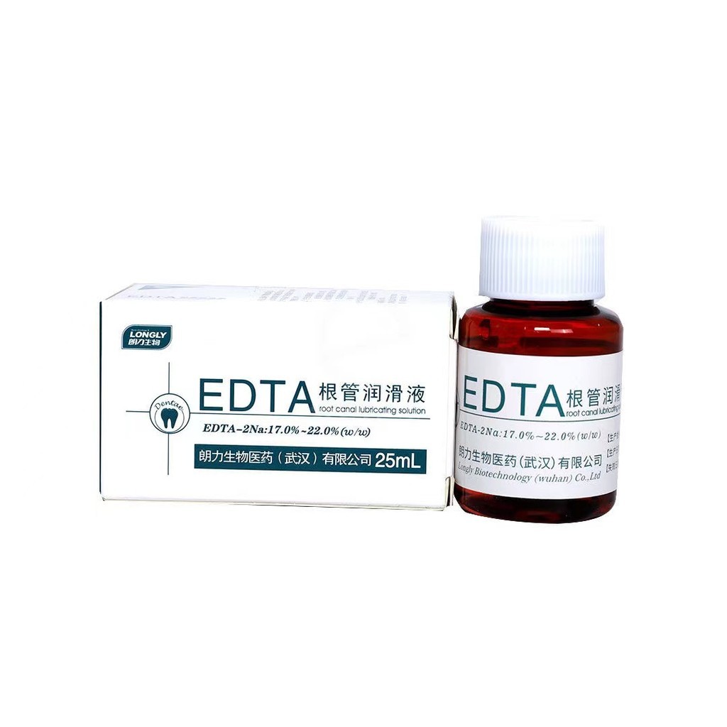 YUNXI Longly Dental Root Canal Lubricant 17.0%-22.0% EDTA-2Na 25ml ...