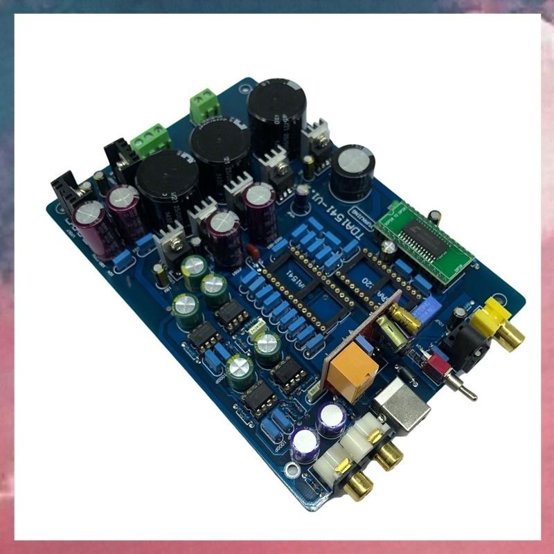 CYJ-TDA1541 บอร์ดถอดรหัสโคแอกเซียลไฟเบอร์ออปติก (รวม USB, Excluding ...