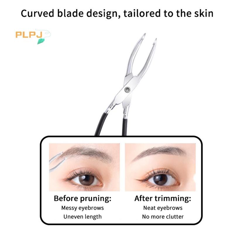 PLPJ ข้อศอกคิ้ว Plucker สแตนเลสข้อศอกคลิปกรรไกร Plier ความงามเอียง ...