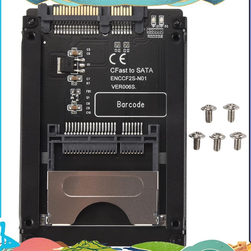 Cfast To Sata3.0 Hard Disk Adapter Card Sata 22Pin To Cfast Card Adapter 2.5 นิ้ว Hard Disk Case Ssd Hdd Cfast Card Reader สําหรับ Pc แล็ปท็อป