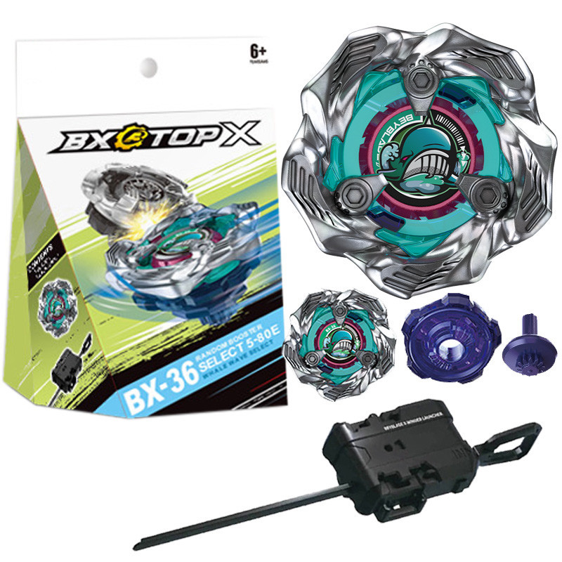 Bey X BX-36 Whale Wave Bey X Xtreme พร้อม Launcher Led Grip ชุดสําหรับ ...