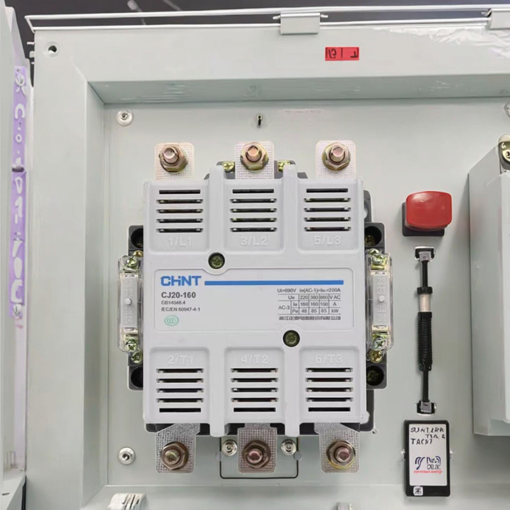 Chint Original AC CJ20-100 คอนแทคแรงดันไฟฟ้า 63 100 400 630A 220v 380v ...
