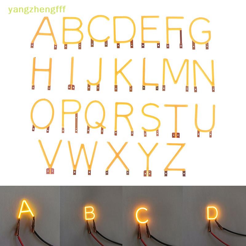 [yangzhengfff] English Letter Filament COB LED Filament DC3V เทียน ...