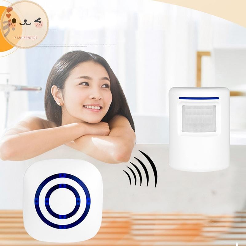 Chee Wireless Motion Sensor เครื่องตรวจจับประตูประตู Wee Chime Alert ...