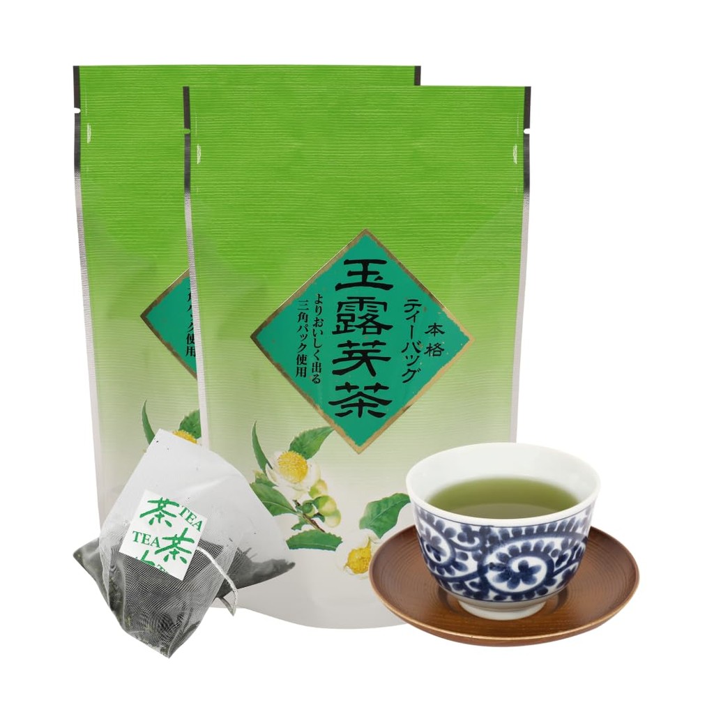 Seisenen Honten Gyokuro Sprout Tea Bags Kyoto Uji Fragrant Aroma ...