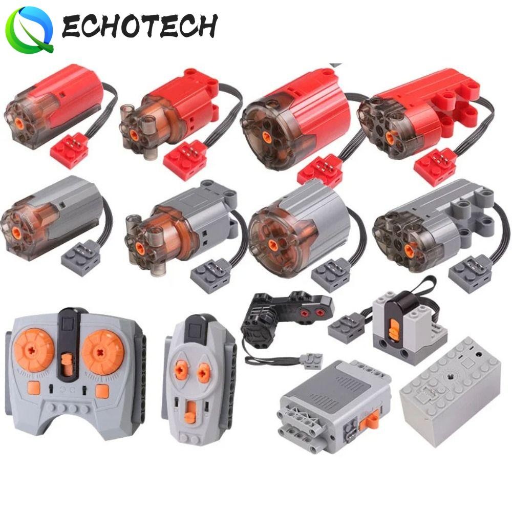 ECHOTECH Building Blocks Motor, Speed Control Motor Multi Tool ชิ้นส่วน ...