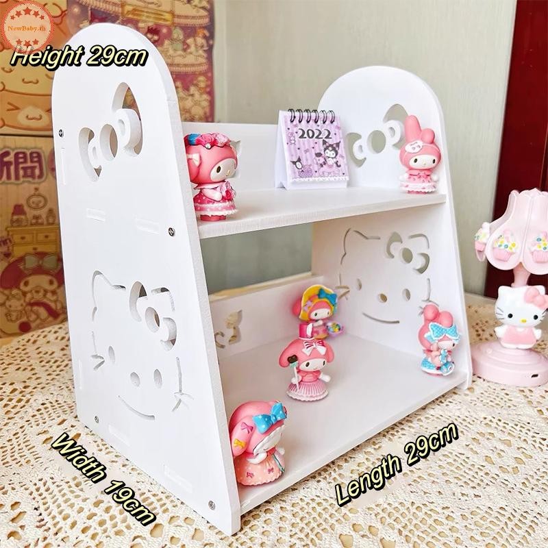 NEWBABY Sanrio Hello Kitty Desktop Storage Rack Kuromi Cinnamoroll ...
