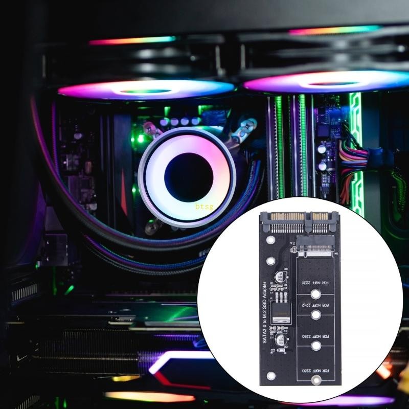 Btsg Hard Disk M 2 อะแดปเตอร์แปลง M 2 SATA3 อะแดปเตอร์ Risers M 2 ถึง ...