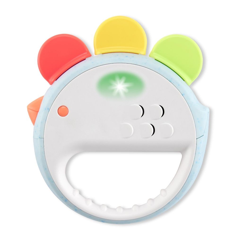 Skip Hop Feelin Clucky Musical Tambourine ของเล่นดนตรีเด็ก 3in1 มีไฟมี ...