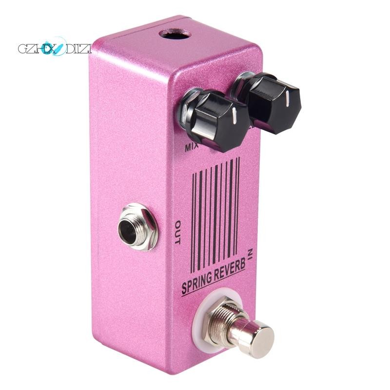 MOSKY MP-51 Spring Reverb Mini Single Guitar Effect Pedal True Bypass ...