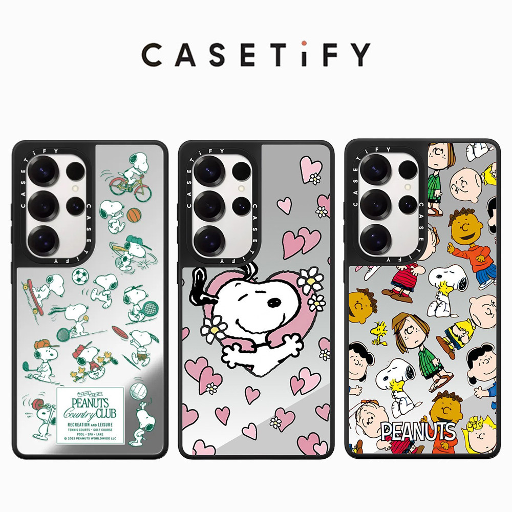 Peanuts Club Snoopy Call Case สําหรับ Samsung Galaxy S25 24 23 UItra ...