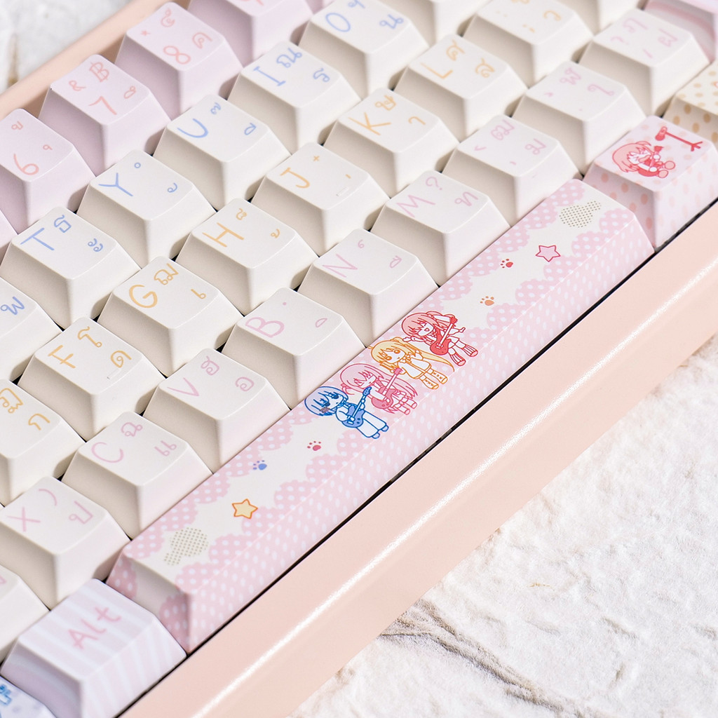 BOCCHI THE ROCK Keycaps ภาษาไทย Cherry Profile Gotoh Hitori Yamada Ryo ...