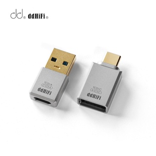 DD Ddhifi TC01A TC01C USB-C เป็น USB-A หัวแปลงข้อมูล สําหรับโทรศัพท์มือถือ แท็บเล็ต PC HIFI อะแดปเตอร์