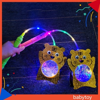 Baby โคมไฟ LED รูปเสือ เรืองแสง ขนาดกะทัดรัด สําหรับตกแต่งบ้าน เทศกาลปีใหม่