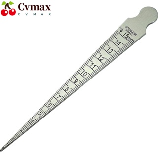 Cvmax เกจวัดรูเทเปอร์ สเตนเลส 1-15 มม.