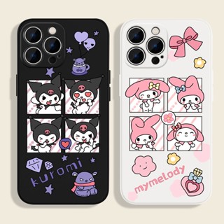เคสโทรศัพท์มือถือ แบบนิ่ม ลายการ์ตูนอนิเมะ kuromi melody น่ารัก สําหรับ case samsung Galaxy A05 A05S A21S A03 A72 A20S A03S A02S A71 A11 A02 A20 A30 A32 A13 A12 A30S A50 A50S A7 2018 A10S A04 A04S A52 A52S A31 A53 A51 M11 M12 M02 A23