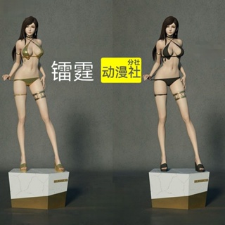 โมเดลฟิกเกอร์ Final Fantasy tifa tifa Soldier Sexy Beauty gk White Embryo gk S9ED