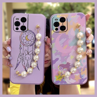 Back Cover Lens package Phone Case For OPPO Find X3/X3 Pro Nordic style Simplicity Cartoon Liquid silicone shell phone case