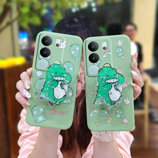 Simplicity Cartoon Phone Case For VIVO S17 Pro/S17 The New protective case quicksand Anti-fall Skin-friendly feel phone case