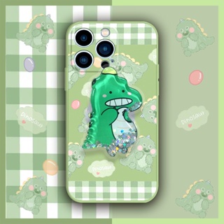 Simplicity cute Phone Case For iphone14 Pro Max Liquid silicone shell quicksand ins Anti-fall Cartoon protective case