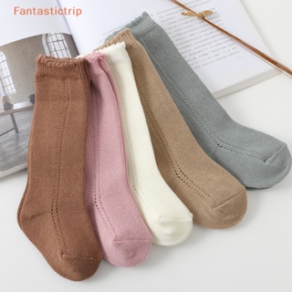 Fantastictrip 1 Pair Baby Socks Mid-length Knee Stocking