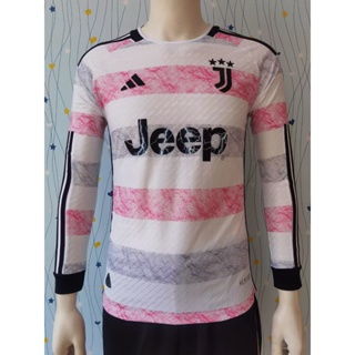 [Player Version] 2324 ใหม่ Juventus เสื้อเชิ้ตฟุตบอล แขนยาว คุณภาพสูง