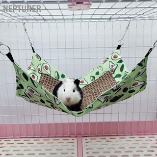 NEPTUNER เปลญวนสัตว์ขนาดเล็ก Cooling Mat Summer Hamster Hammock สำหรับหนูแฮมสเตอร์กรงหนูตะเภากระต่าย Chinchilla หนู