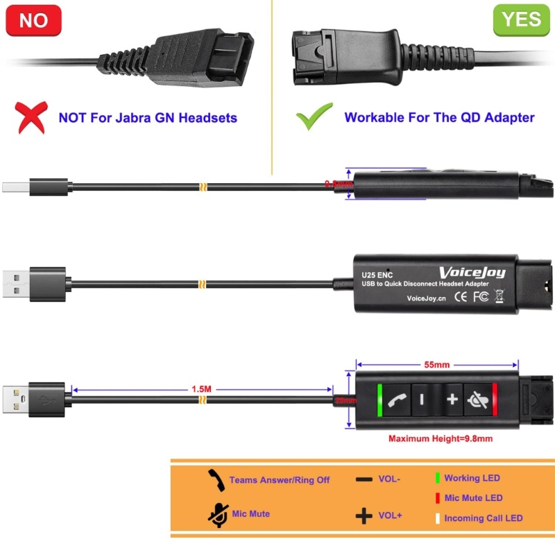 3c-ตัวเชื่อมต่อตัดการเชื่อมต่ออย่างรวดเร็ว-เป็น-usb-พร้อมตัวปรับระดับเสียง-enc-ตัดเสียงรบกวน