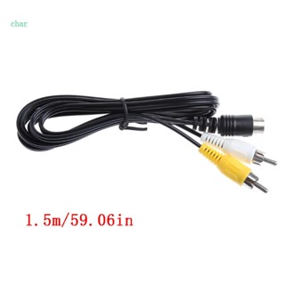 Char สายเคเบิลอะแดปเตอร์ 1 5 เมตร สําหรับ Genesis MD RCA Cord