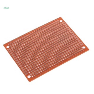 Char กระดาษทดลอง PCB 5x7 ซม. สําหรับบอร์ดวงจร Matrix 1 ชิ้น