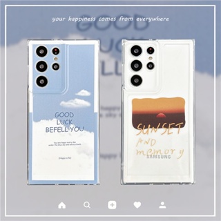 การ์ตูน แชสซี คดี Vivo V23 V23E 5G V20 V20SE Y17 Y15 2020 Y12 Y11 2019 เคสมือถือ Demon Violent Bear Sunset White Cloud Transparent Cartoon Phone Case Soft TPU Cover