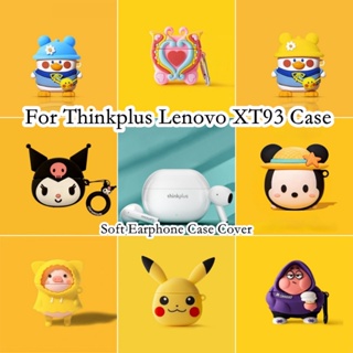 【ส่วนลด】เคสหูฟัง แบบนิ่ม ลายการ์ตูน สําหรับ thinkplus Lenovo XT93 Lenovo thinkplus XT93