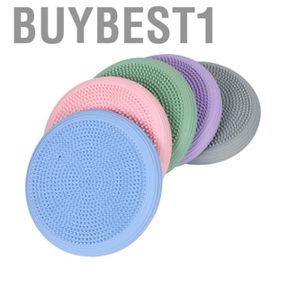 Buybest1 Wiggle Cushion Inflated Flexible Thick Portable Core Strength Balance Disc for Kids Adults