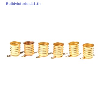 Buildvictories11 ฐานสกรูซ็อกเก็ตหลอดไฟ PCB ทองแดง E10 5 ชิ้น ต่อชุด