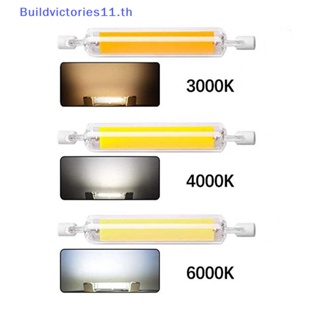 Buildvictories11 หลอดไฟ LED R7s COB 78 มม. 118 มม. J78 J118 AC110V 220V แบบเปลี่ยน สําหรับบ้าน
