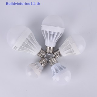 Buildvictories11 หลอดไฟ LED 220 110V 3W 5W 7W 12W เซนเซอร์เสียง ตรวจจับการเคลื่อนไหว PIR