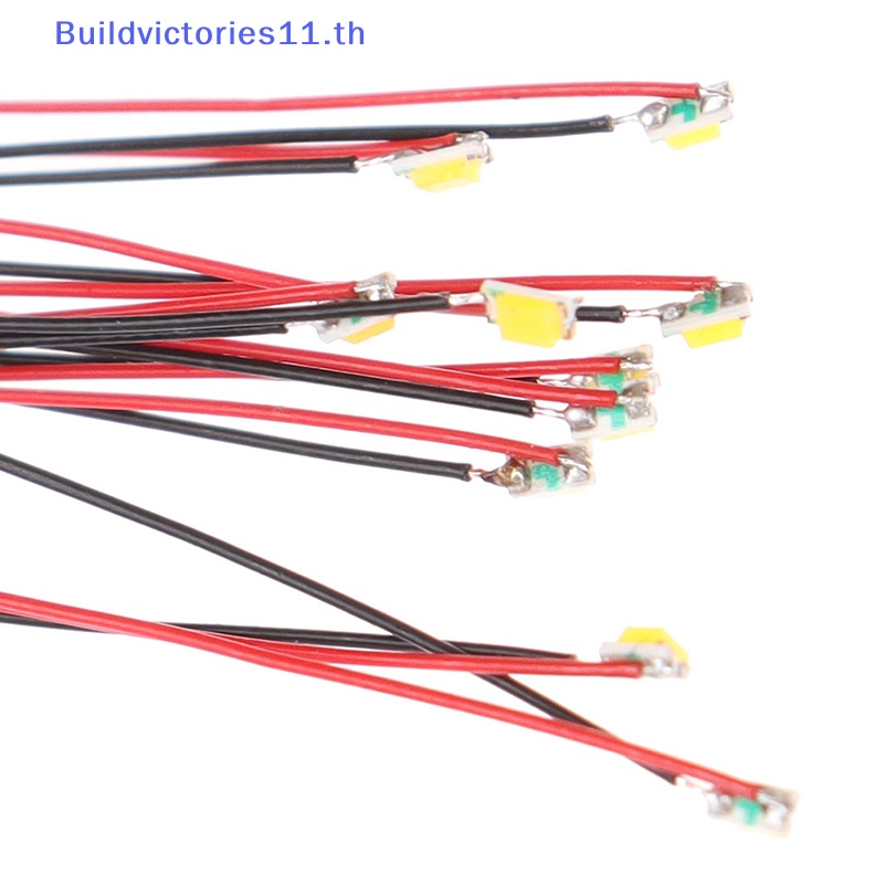 buildvictories11-สายไฟทองแดง-smd-led-t0603wm-0-1-มม-20-ซม-สีขาว-10-ชิ้น-th
