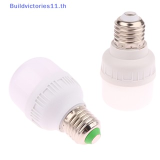 Buildvictories11 หลอดไฟ LED 3W 5W 7W 9W 12W 15W E27 220V เซนเซอร์จับการเคลื่อนไหว สีขาว สําหรับบันได ทางเดิน กลางคืน