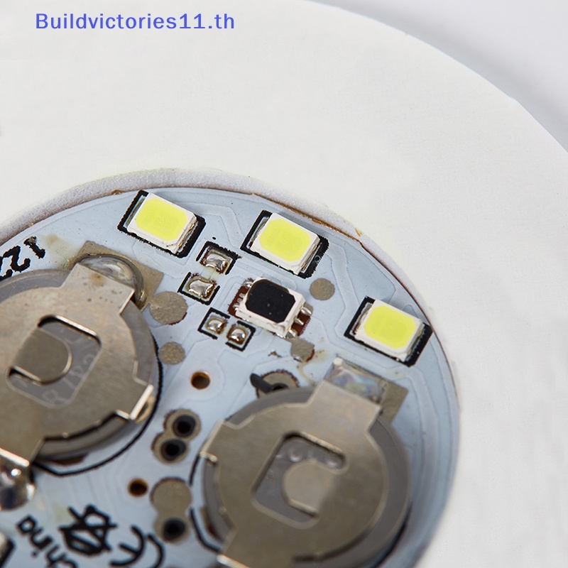 buildvictories11-สติกเกอร์ไฟ-led-6-ดวง-สว่างมาก-สําหรับติดที่รองแก้วเครื่องดื่ม-th