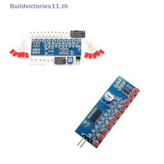 Buildvictories11 ชุดอุปกรณ์อิเล็กทรอนิกส์ ไฟ LED NE555+CD4017 DIY